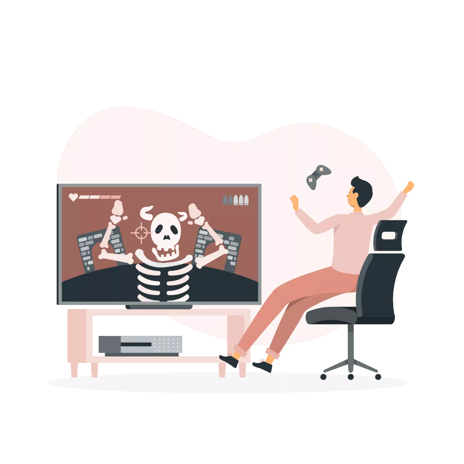Horror video game-rafiki.png